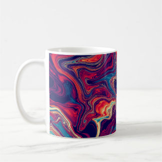 Abstrakter Pop Art Design Stilvoll & künstlerisch  Kaffeetasse
