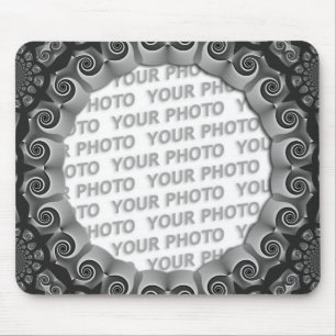 Abstrakter Rahmen ARTs GEO 1 + Ihr Foto Mousepad