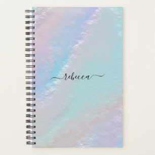 Abstrakter Rainbow Texture Planner Planer
