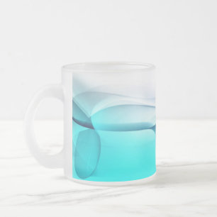 Abstrakter Rauch Milchglas-Mug Mattglastasse