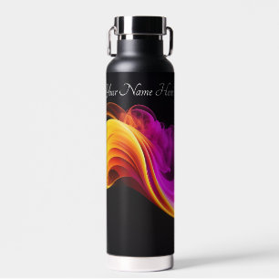 Abstrakter Rauch Trinkflasche