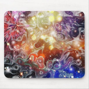 Abstrakter Raum Mousepad
