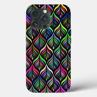 Abstrakter Regenbogen in Klappfarben iPhone 13 Pro Hülle
