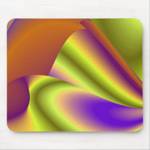 Abstrakter Regenbogen Mousepad