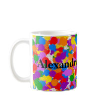 Abstrakter Regenbogenfarbstoff Spritzer