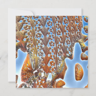 Abstrakter Rock Pool Karte