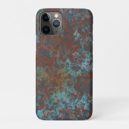 Abstrakter roter und blauer Marmor Case-Mate iPhone Hülle