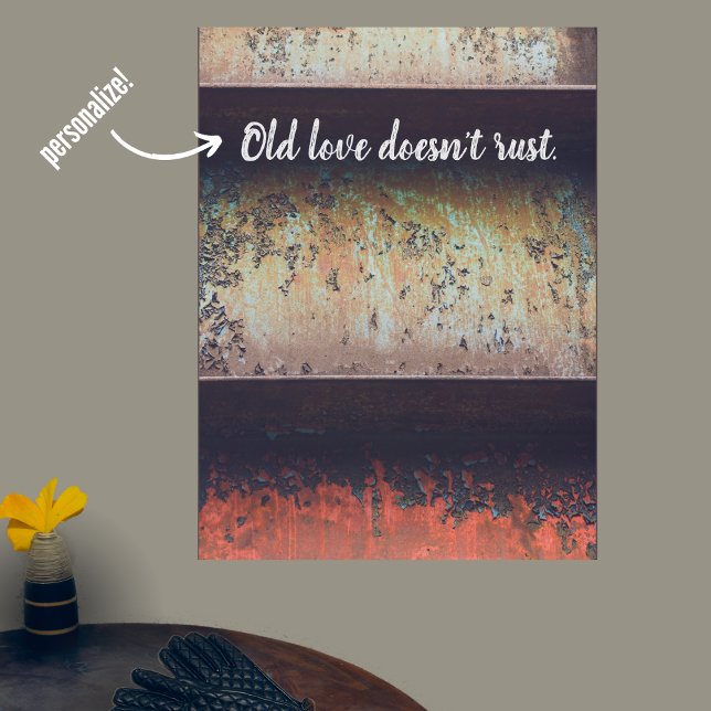 Abstrakter Rotharnrösten Poster (Von Creator hochgeladen)