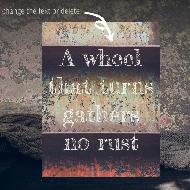 Abstrakter Rotharnrösten Postkarte (Von Creator hochgeladen)