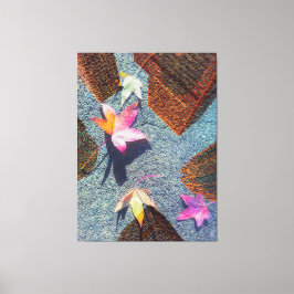 Abstrakter Rückgang in der Stadt Leinwanddruck