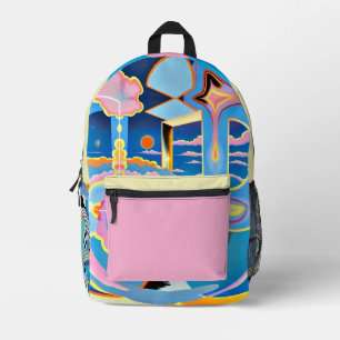 Abstrakter Rucksack
