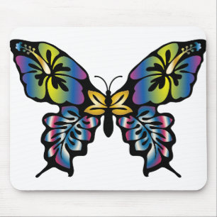 Abstrakter Schmetterling 3 Mousepad