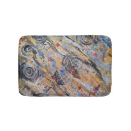 Abstrakter Schmetterling Badematte