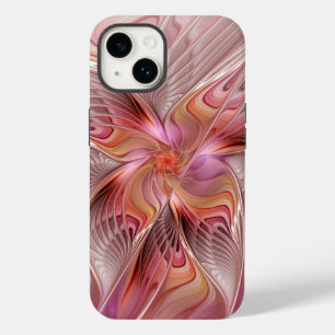 Abstrakter Schmetterling Bunte Fantasy-Fraktal-Kun Case-Mate iPhone 14 Hülle