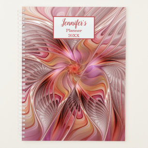 Abstrakter Schmetterling Bunter Fantasy Fraktal Na Planer
