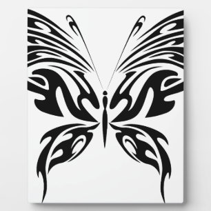 Abstrakter Schmetterling Fotoplatte