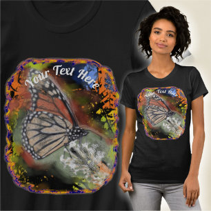 Abstrakter Schmetterling PV02 T-Shirt