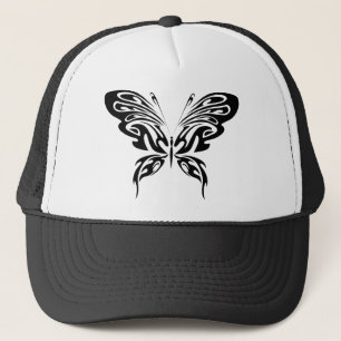 Abstrakter Schmetterling Truckerkappe
