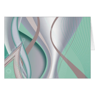 Abstrakter Schokoladen-Minzen-Tornado