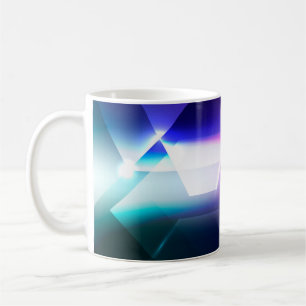 Abstrakter sechseckiger Hintergrund abstract, art, Kaffeetasse