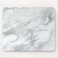 Abstrakter Silbergrauer Carrara-weißer Marmor