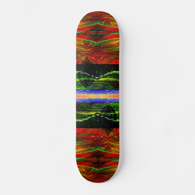 Abstrakter Skateboarddecker Skateboard (Vorderseite)