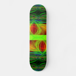 Abstrakter Skateboarddecker Skateboard