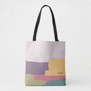 Abstrakter Sommer Mit Monogramm