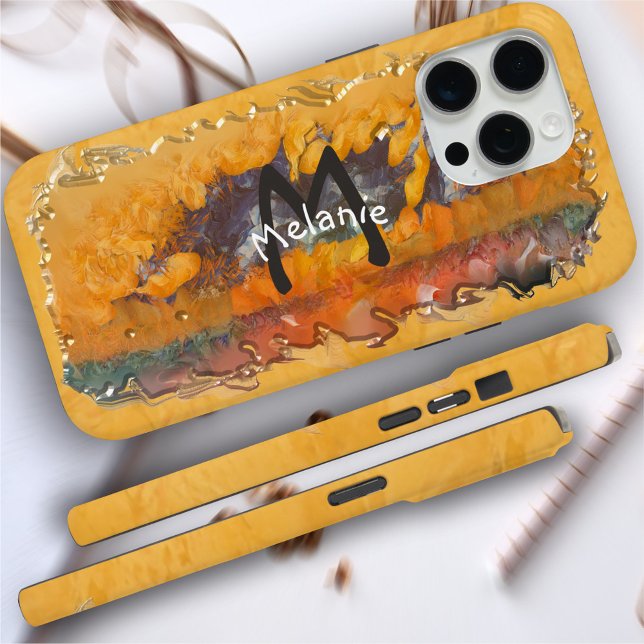 Abstrakter Sonnenuntergang 0612 Case-Mate iPhone Hülle (Von Creator hochgeladen)