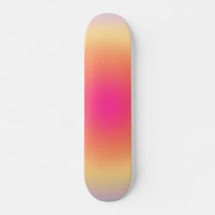 Abstrakter Sonnenuntergang Skateboard