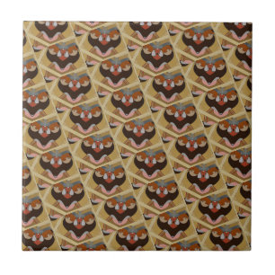 Abstrakter spanischer Stil Fliese