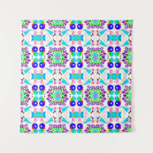 Abstrakter Spaß. Farbformate pattern.abs Wandteppich