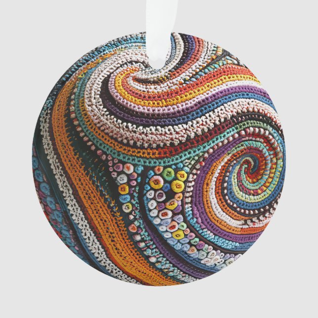 Abstrakter Spaß Ornament (Vorderseite)