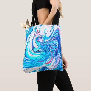 Abstrakter Spritzer Acrylmalerei Swirl