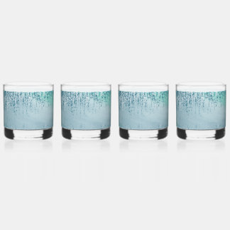 Abstrakter Spritzglas-Tumbler-Trinkglas Whiskyglas