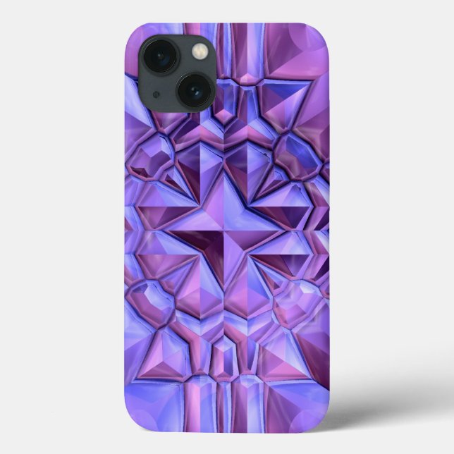Abstrakter Star Case-Mate iPhone Hülle (Rückseite)