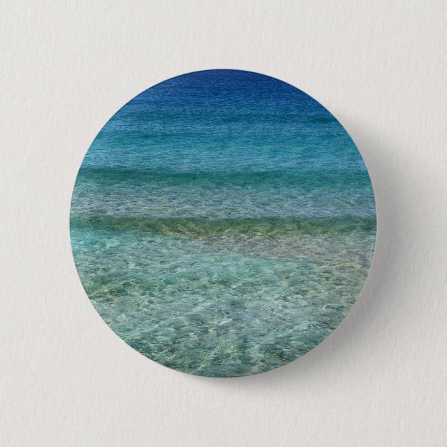 Abstrakter Strandabschnitt 42 Button (Vorderseite)