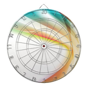Abstrakter Strudel 2 Dartscheibe