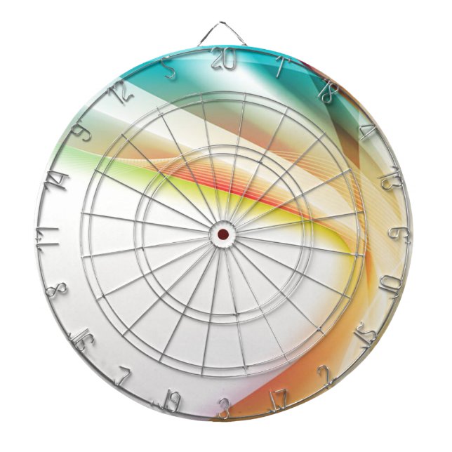 Abstrakter Strudel 2 Dartscheibe (vorne)