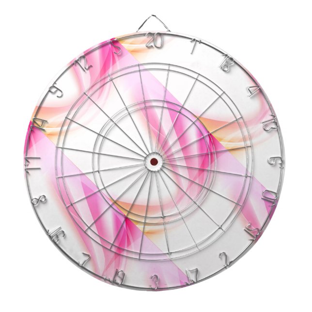 Abstrakter Strudel 4 Dartscheibe (vorne)