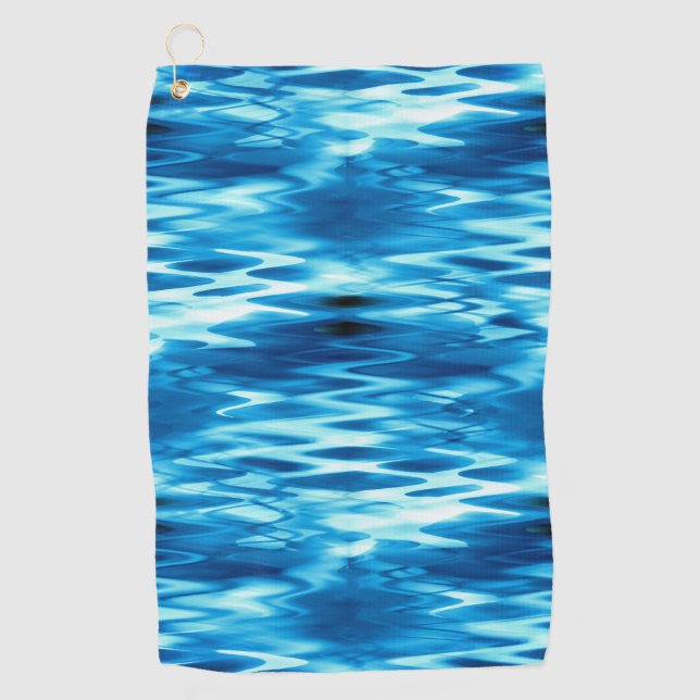 Abstrakter Strumpf mit festem Gradienten Golfhandtuch (Vorderseite)