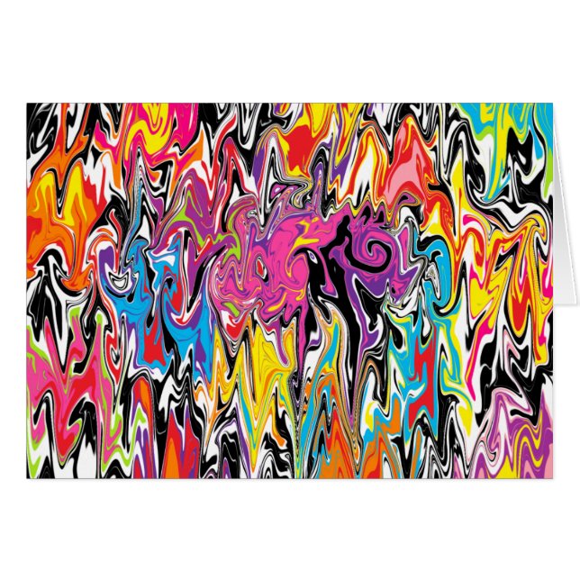 Abstrakter Swirl (Vorderseite (Horizontal))