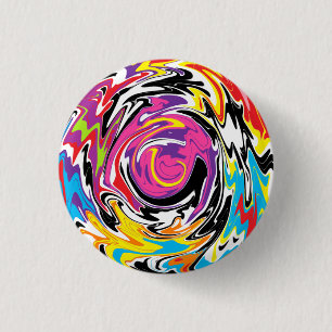 Abstrakter Swirl Button