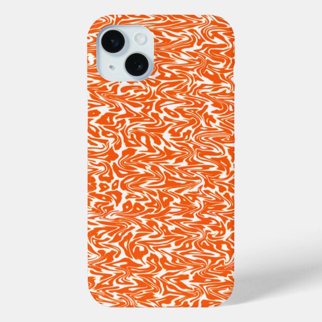 Abstrakter Swirl Case-Mate iPhone Hülle (Rückseite)