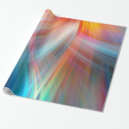 abstrakter Swirl Geschenkpapier