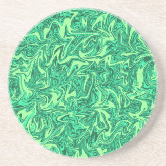 Abstrakter Swirl Getränkeuntersetzer