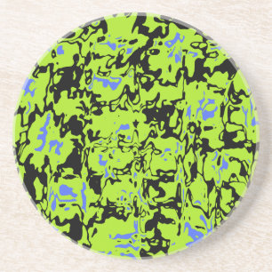 Abstrakter Swirl Getränkeuntersetzer