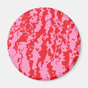 Abstrakter Swirl Magnet