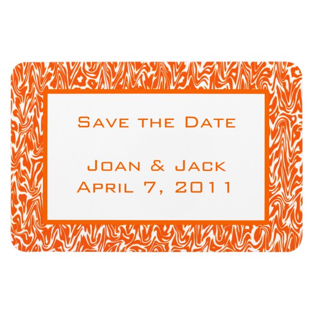 Abstrakter Swirl Magnet (Horizontal)