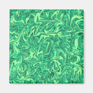 Abstrakter Swirl Magnet